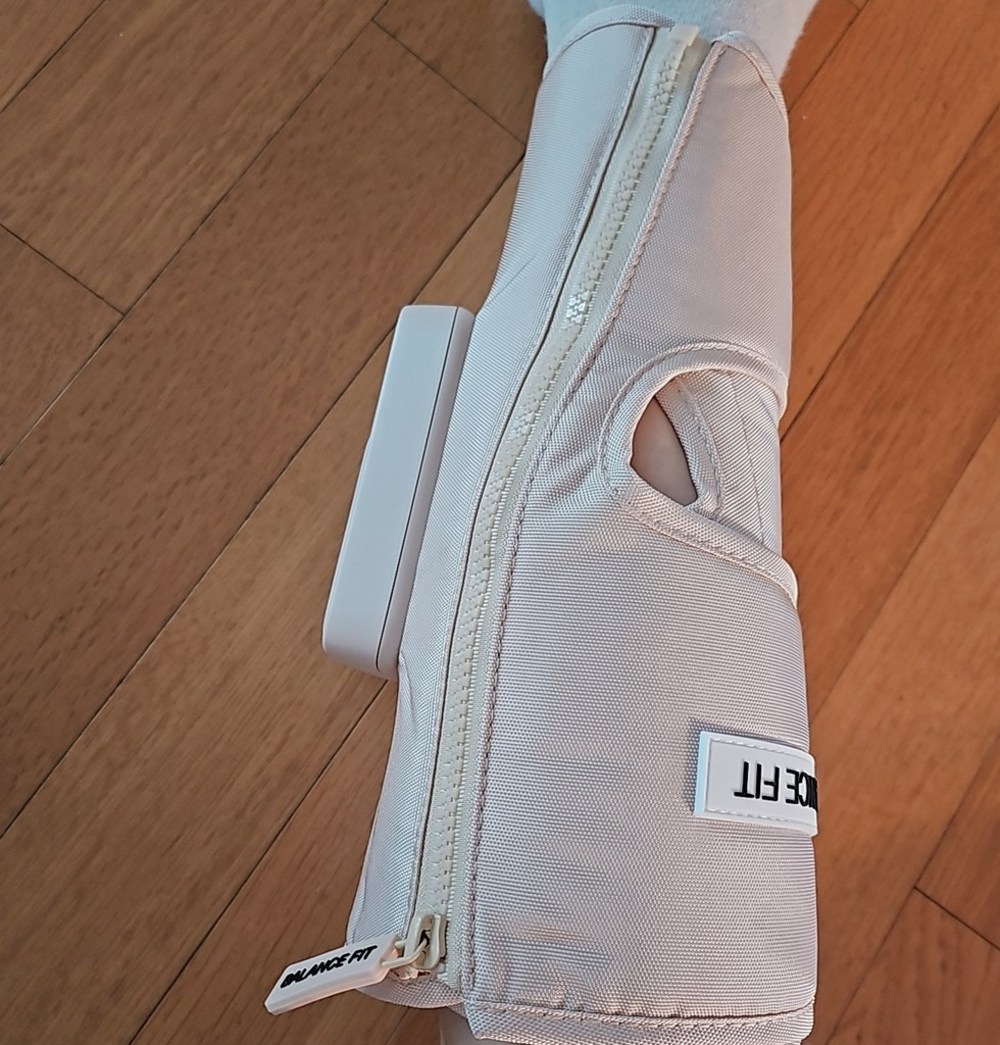 95프로블럼 발란스핏 종아리 마사지기 지퍼형 무선 온열 찜질 구매 후기 이미지